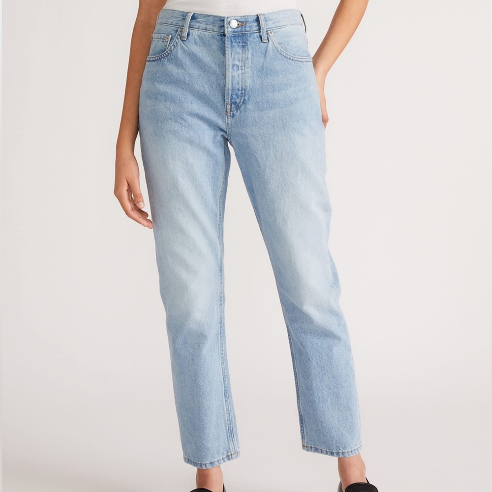 Everlane The ’90s Cheeky® Jean in Vintage Sunbleached Blue NWT